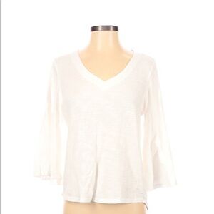 Anthropologie size small white top